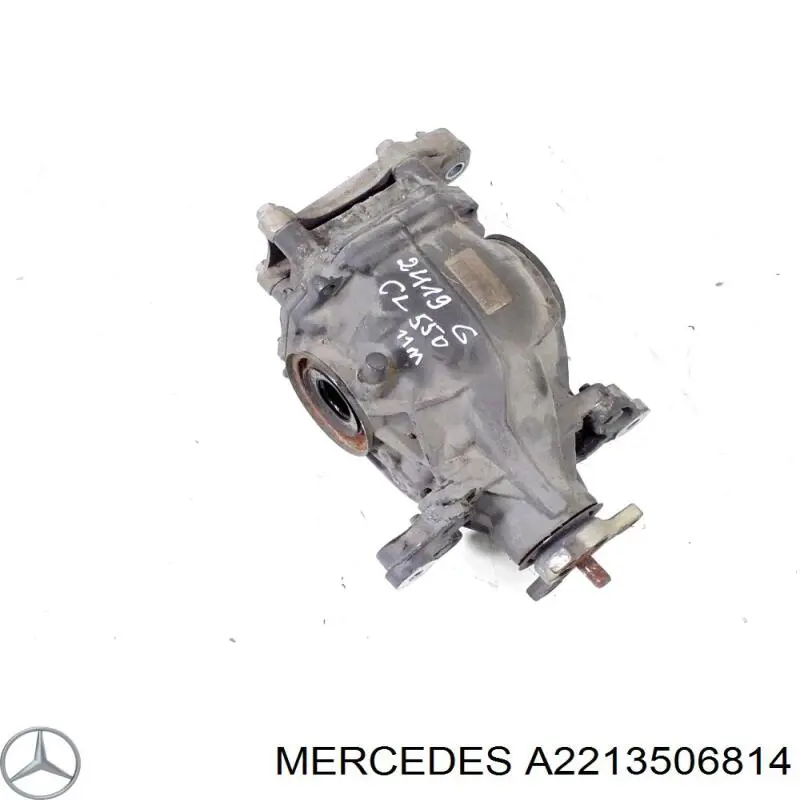 Міст задній в зборі Mercedes A2213506814 ціна, від 269.17 USD