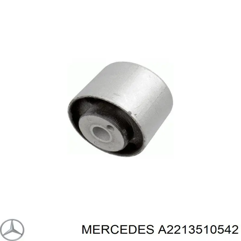 A2213510542 Mercedes сайлентблок траверси кріплення заднього редуктора, задній