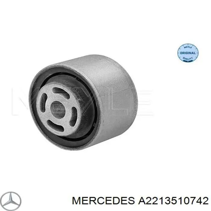 A2223511700 Mercedes Сайлентблок траверси кріплення заднього редуктора, передній