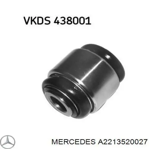 Сайлентблок цапфи задньої Mercedes A2213520027 ціна, від 12.51 USD