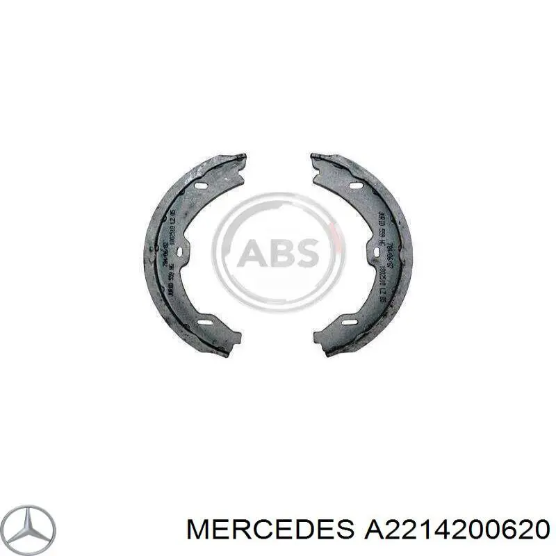 A2214200620 Mercedes Гальмівні колодки ручника