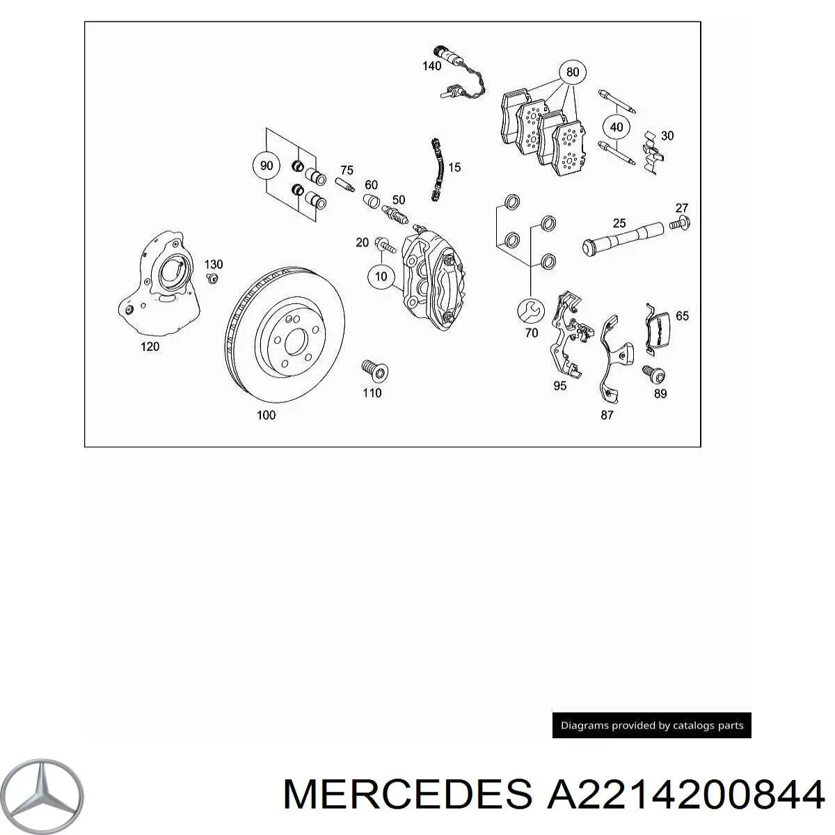 A2214202644 Mercedes 