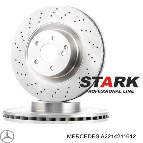 Купити A2214211612 Mercedes Ротор гальмівний