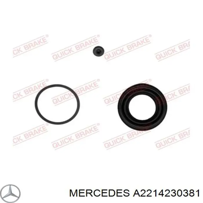 Купити A2214230381 Mercedes Супорт задній лівий