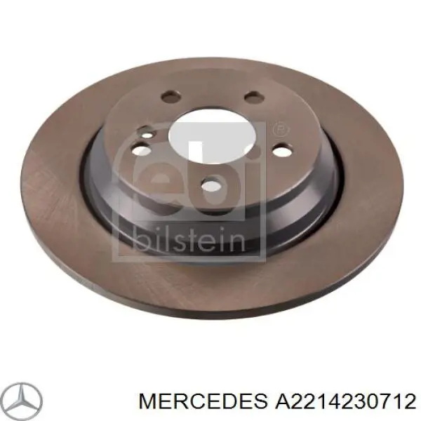A2214230712 Mercedes Дискові гальма