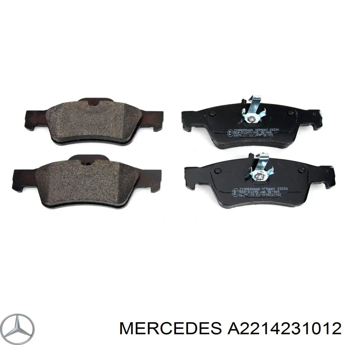 Купити A2214231012 Mercedes Диск заднього гальма