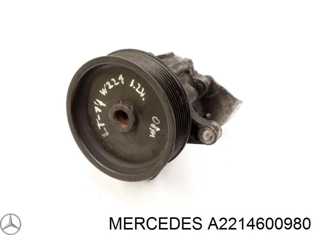 A2214600980 Mercedes насос гідропідсилювача керма (гпк)