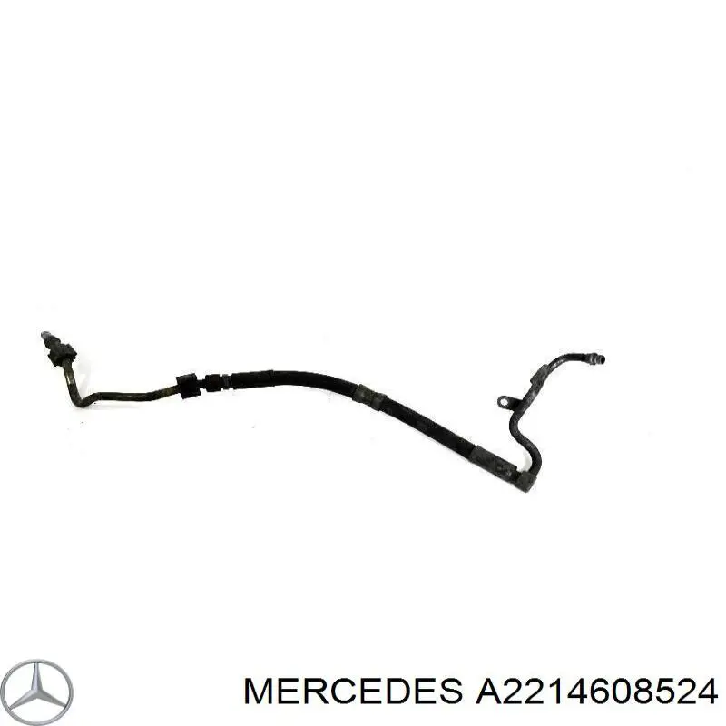 A2214608524 Mercedes Трубка високого тиску ГПК