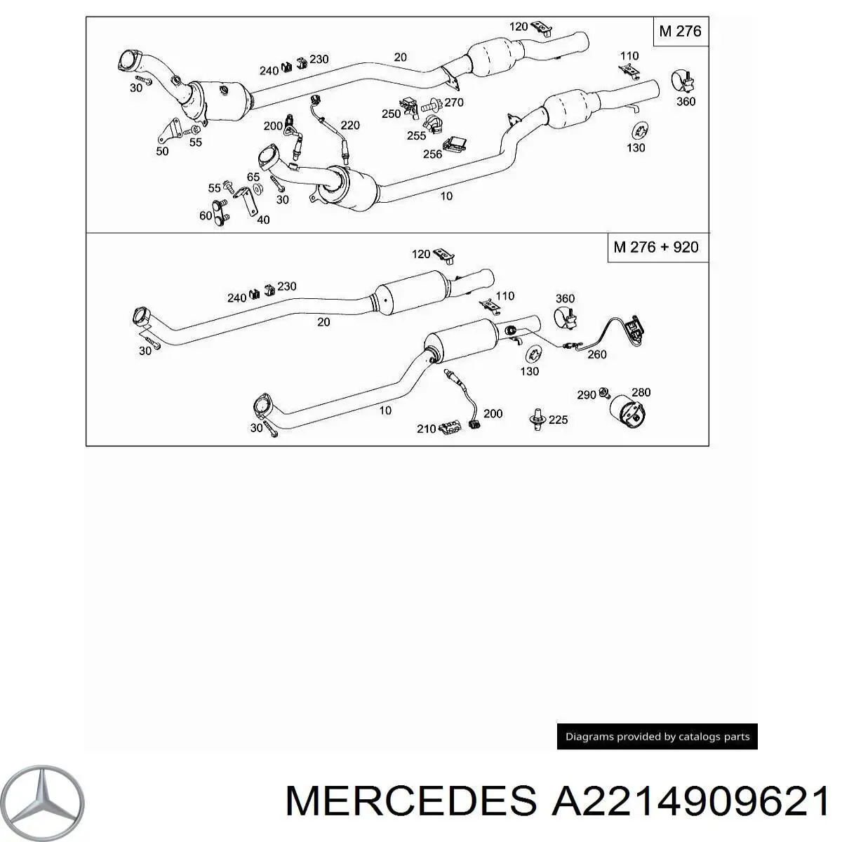 A2214909621 Mercedes 