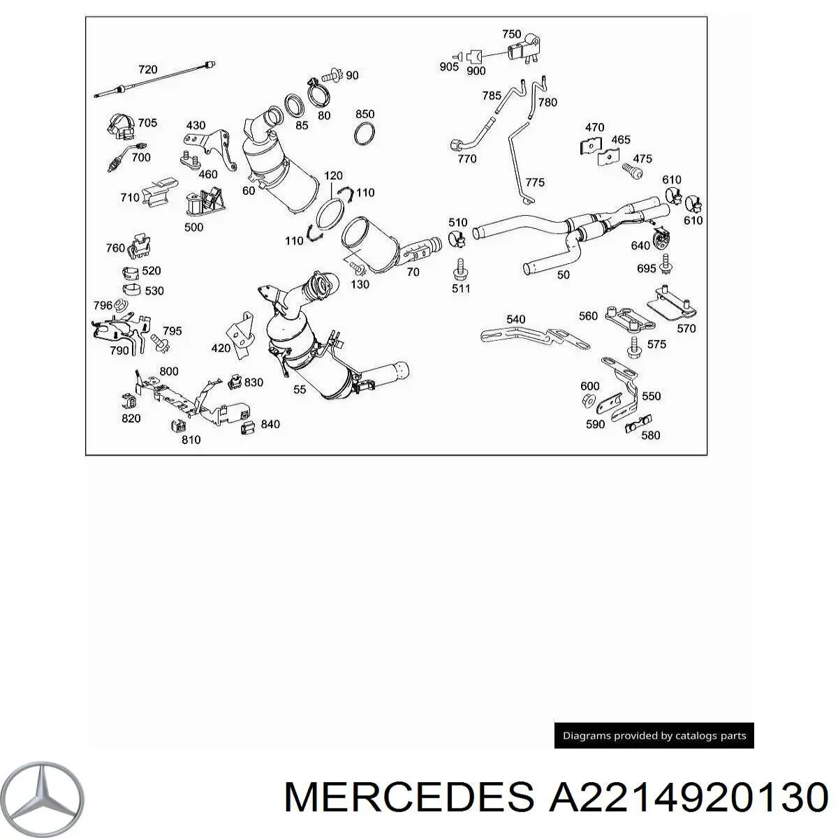 A2214920130 Mercedes 