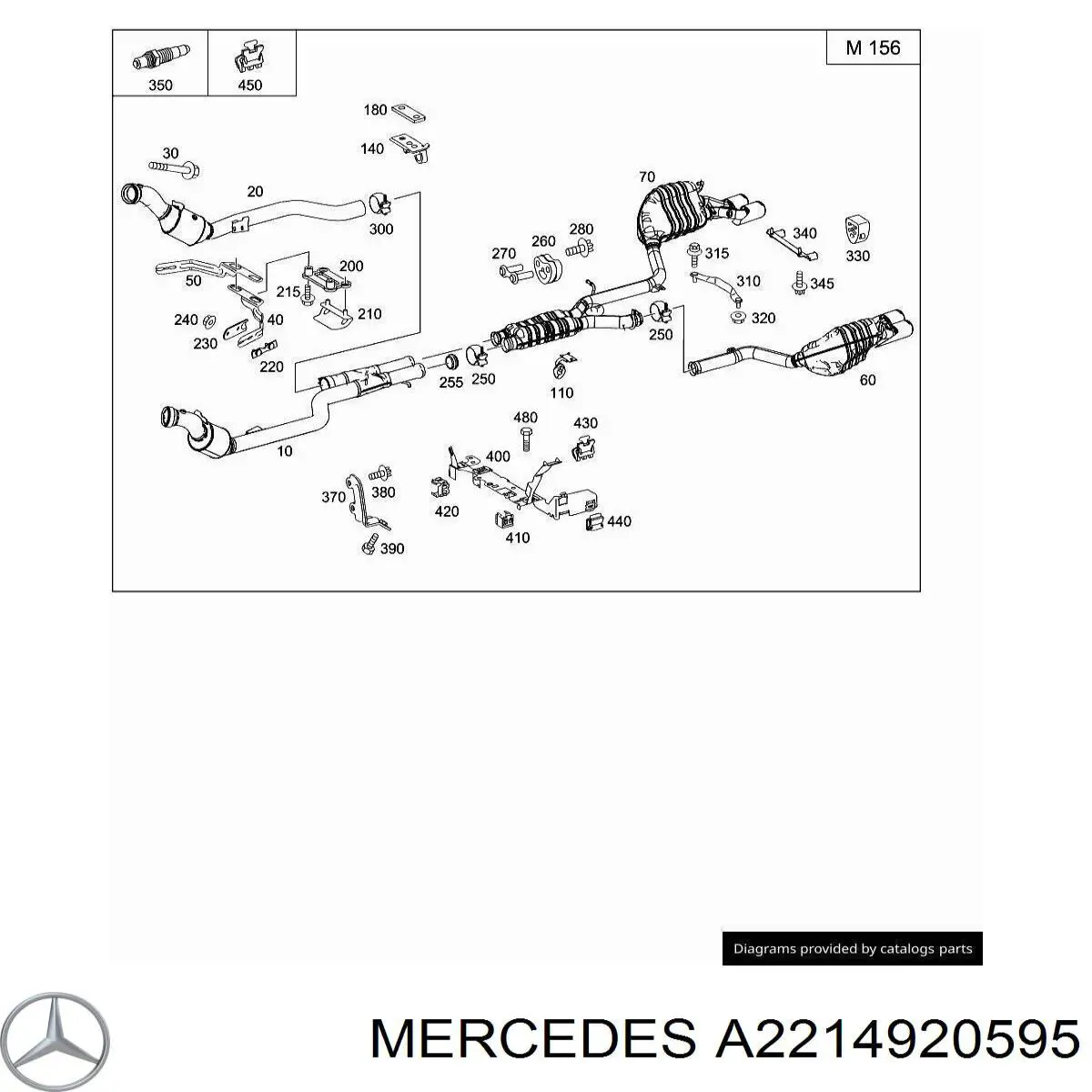A2214920595 Mercedes 