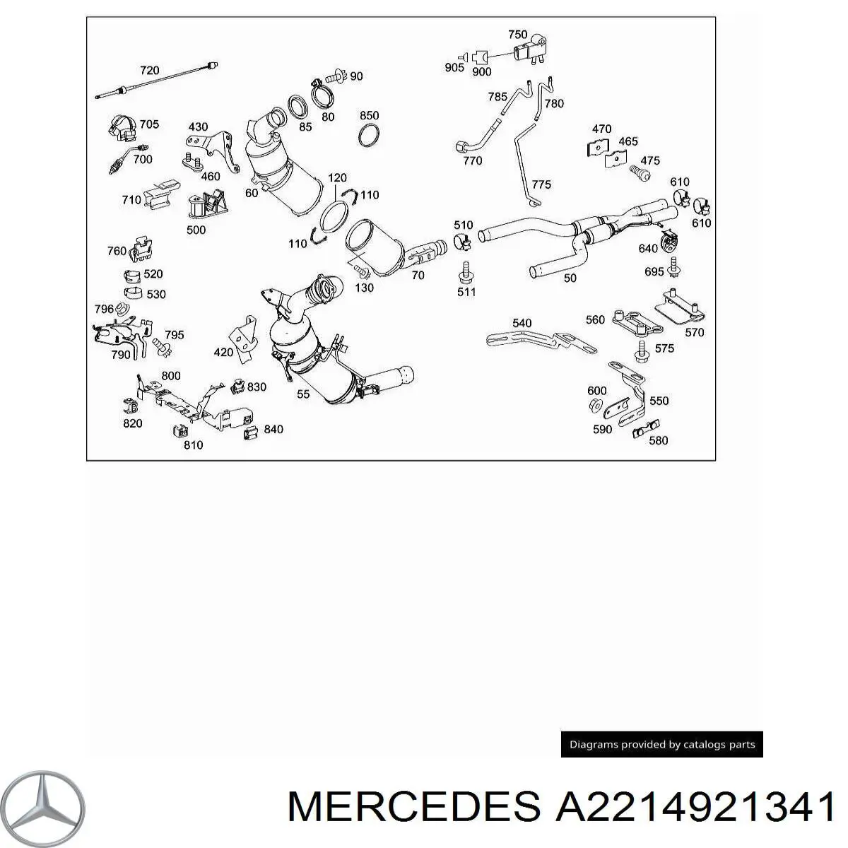A2214921341 Mercedes 