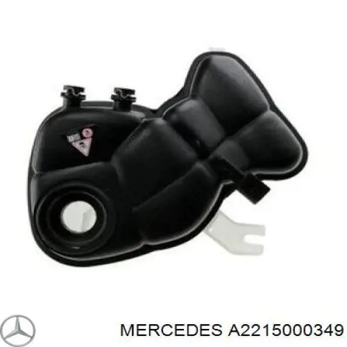 A2215000349 Mercedes бачок системи охолодження, розширювальний