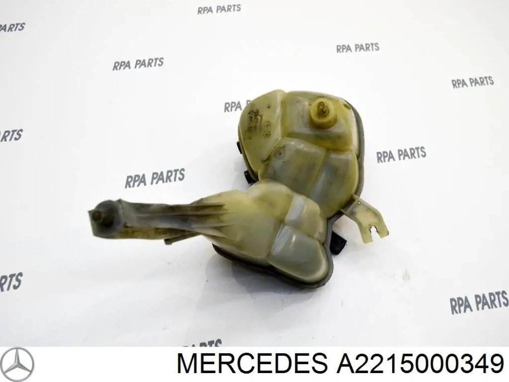Бачок системи охолодження двигуна розширювальний Mercedes A2215000349 ціна, від 45.69 USD