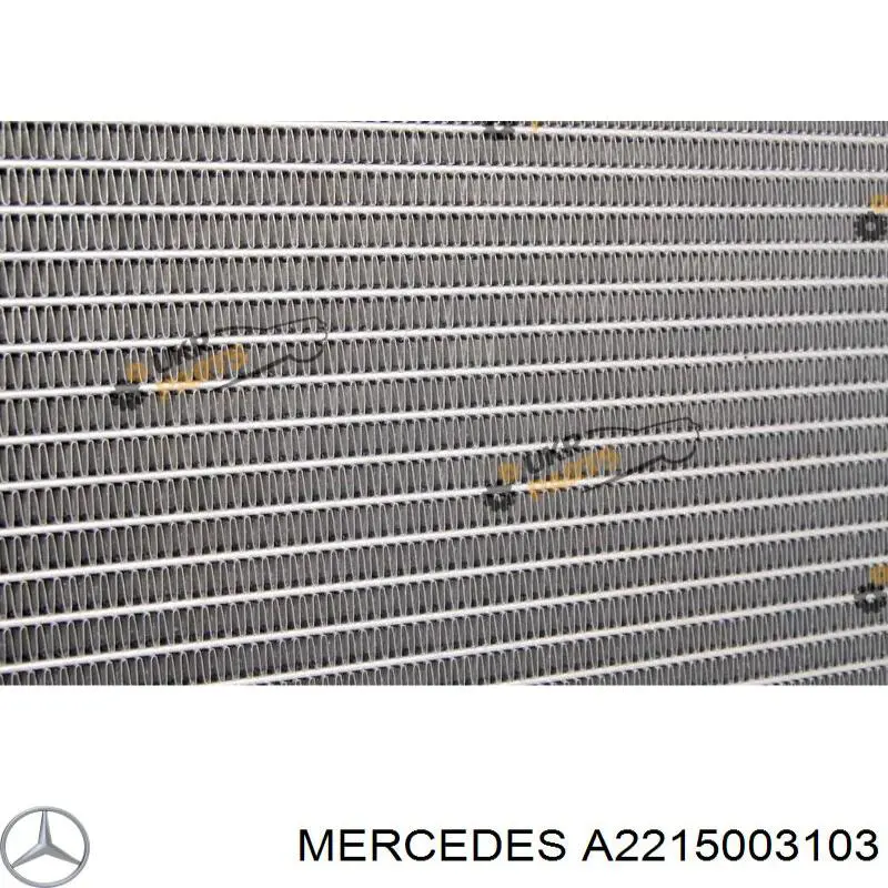 Радіатор основний Mercedes A2215003103 ціна, від 146.51 USD