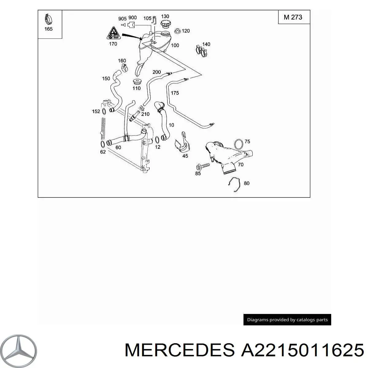  A2215011625 Mercedes