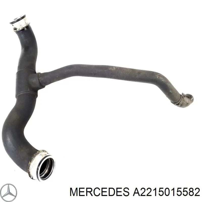 Шланг/патрубок радіатора охолодження, нижній Mercedes A2215015582 ціна, від 36.08 USD