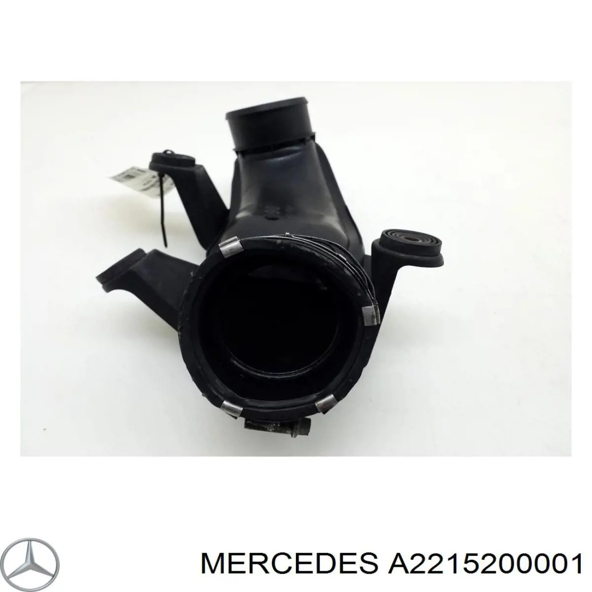Шланг/патрубок інтеркуллера Mercedes A2215200001 ціна, від 25.87 USD