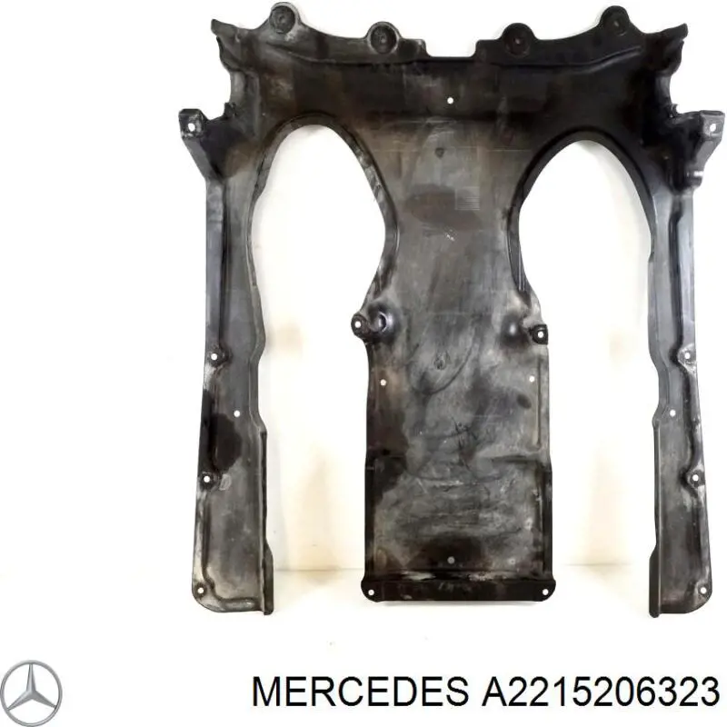 Захист двигуна задній Mercedes A2215201623 ціна, від 113.89 USD