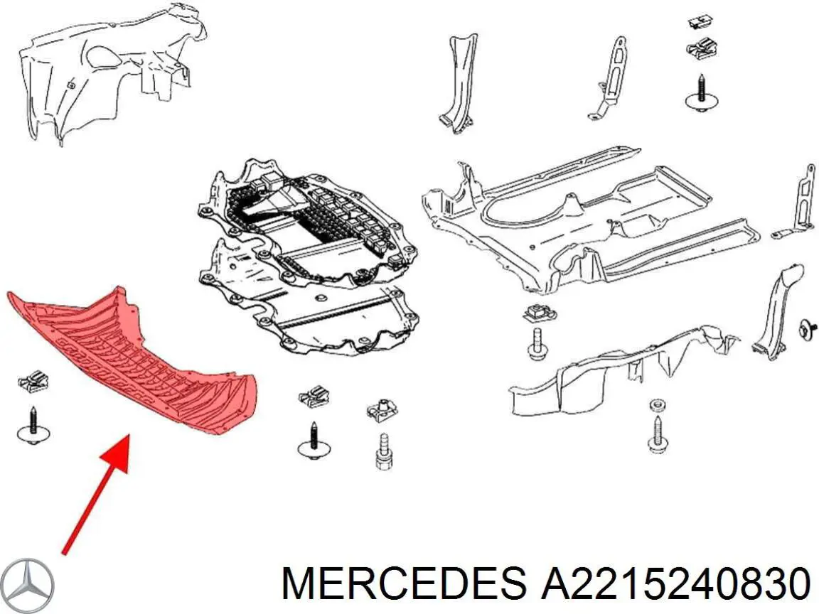 PBZ60059A Signeda Захист двигуна передній