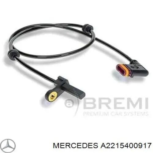 A2215400917 Mercedes датчик абс (abs задній)