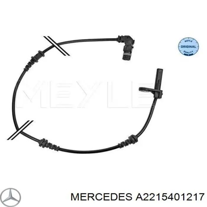 Купити A2215401217 Mercedes Датчик АБС (ABS) передній