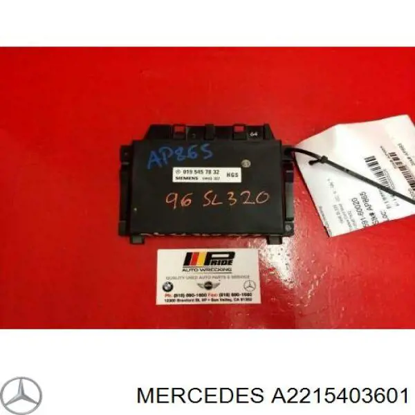  A2215409501 Mercedes