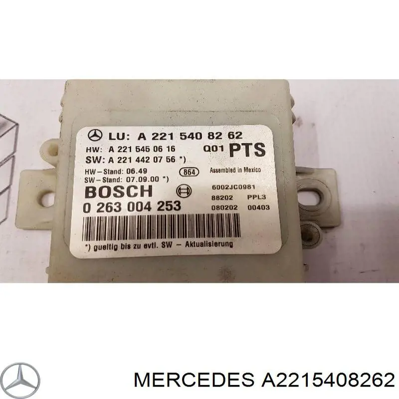  Mercedes A2215408262 ціна, від 21.44 USD