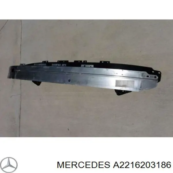 Підсилювач бампера переднього на Mercedes S (W221)