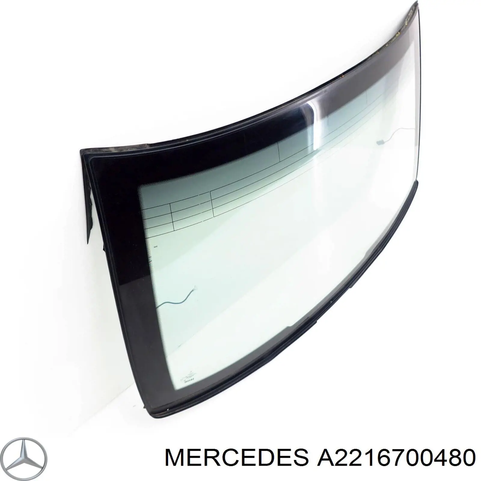 Скло заднє на Mercedes S-Class (W221)