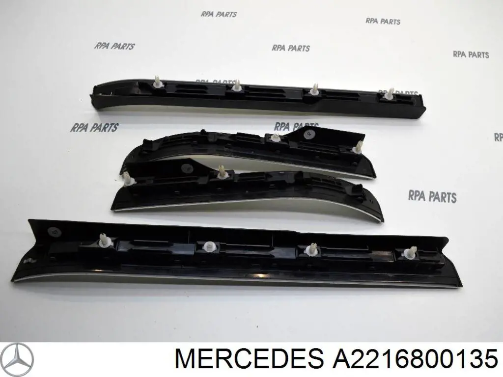 Облицювання порогу внутрішня, передня ліва Mercedes A2216800135