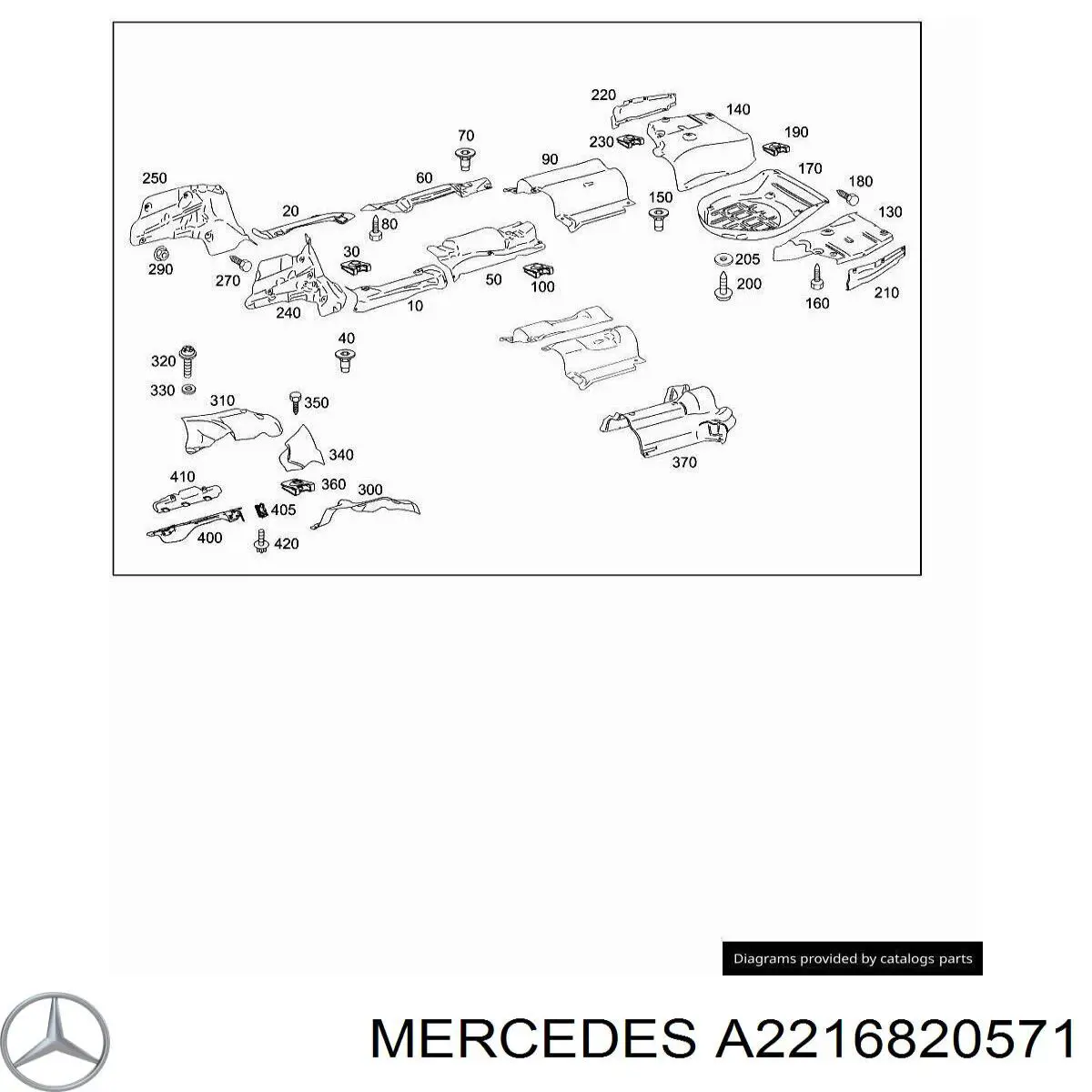 A2216820571 Mercedes 