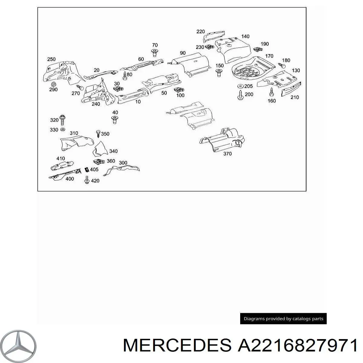 Купити A2216821271 Mercedes 