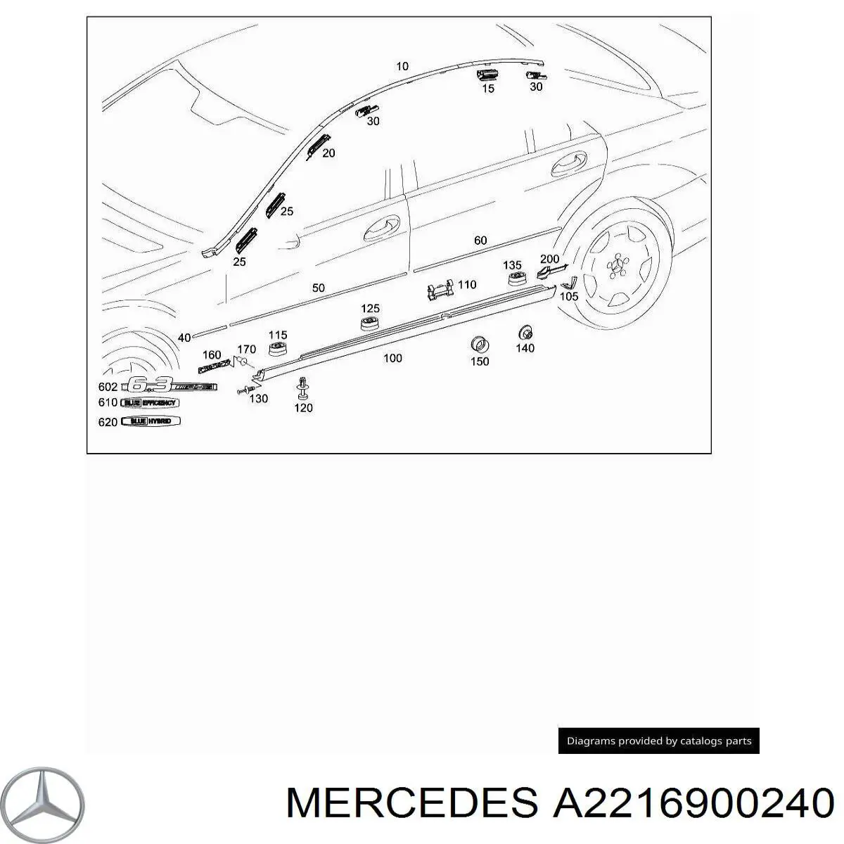  A2216900240 Mercedes