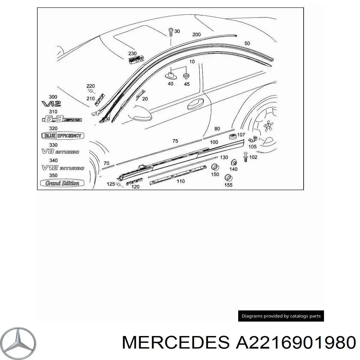  A2216901980 Mercedes