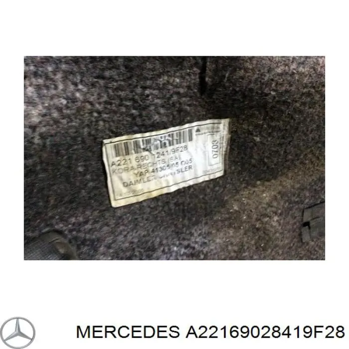 A22169028419F28 Mercedes 