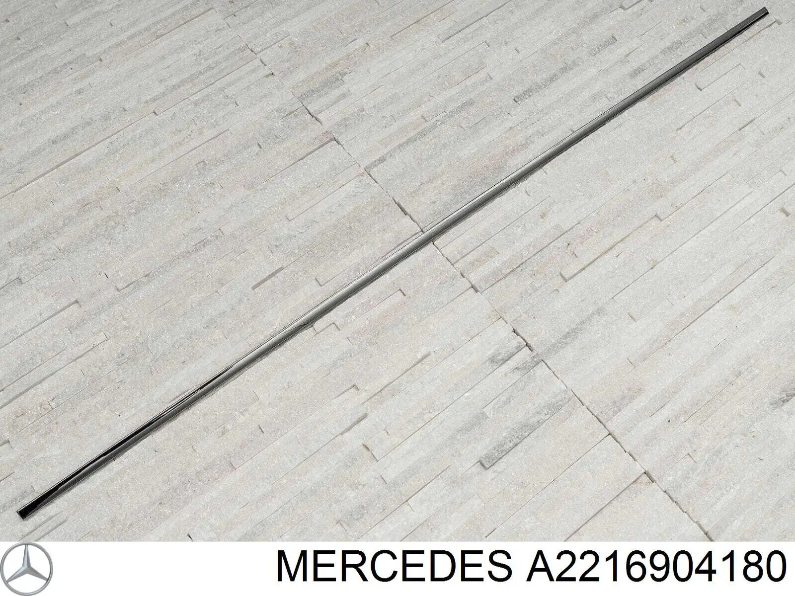 Молдинг передньої лівої двері, нижній Mercedes A2216902180 ціна, від 24.07 USD