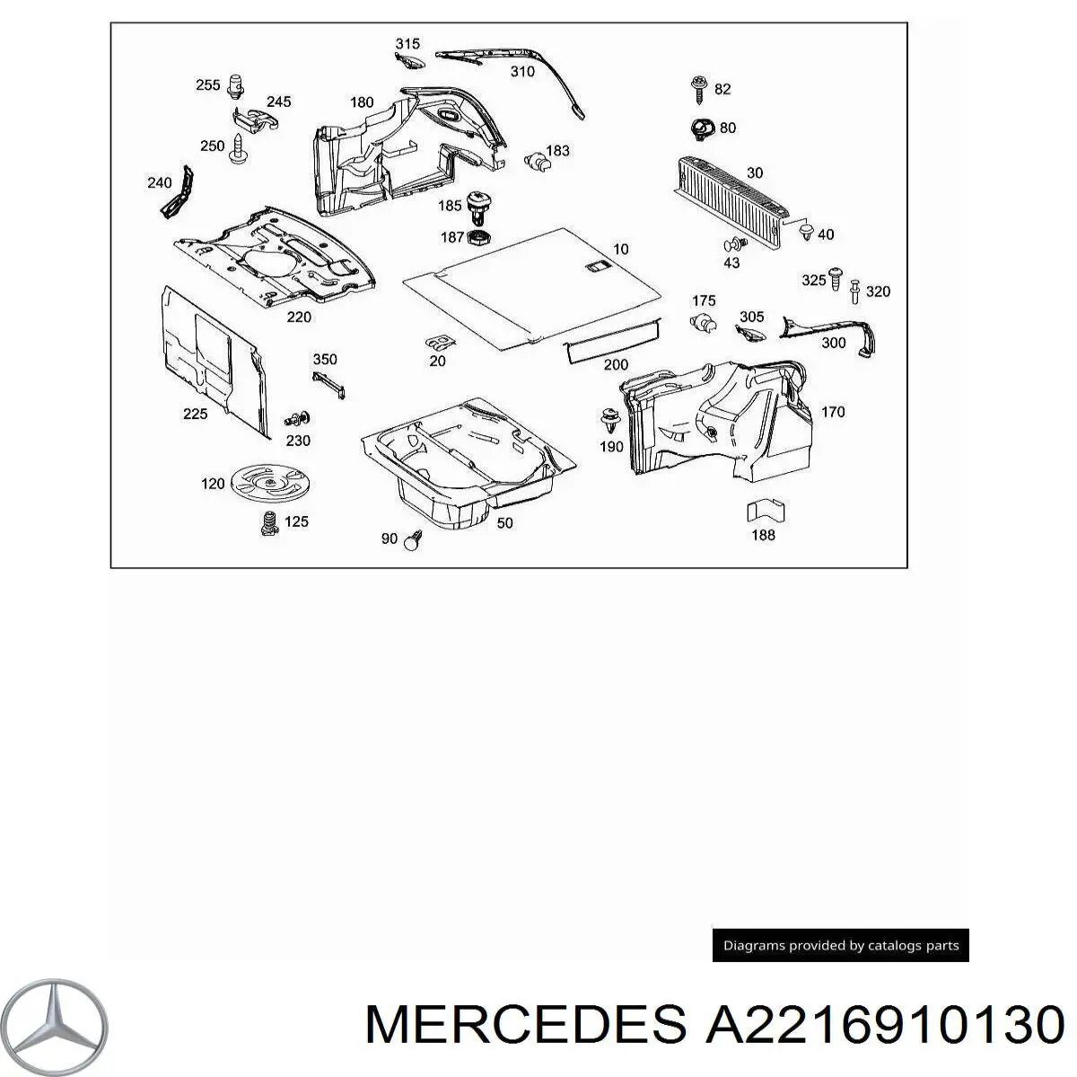 A2216910130 Mercedes 