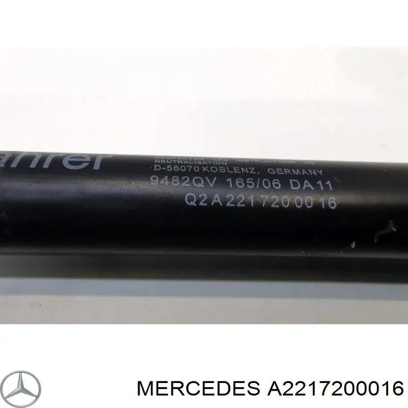 Обмежувач відкриття дверей, передній Mercedes A2217200016 ціна, від 14.64 USD