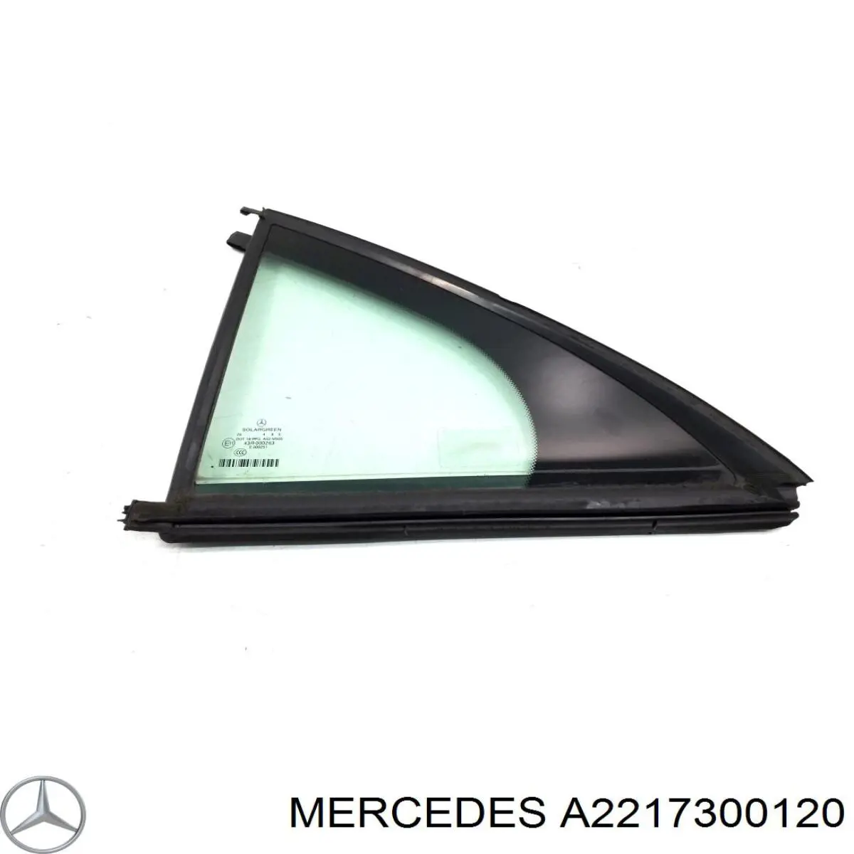 A2217300120 Mercedes Скло задніх дверей, лівих