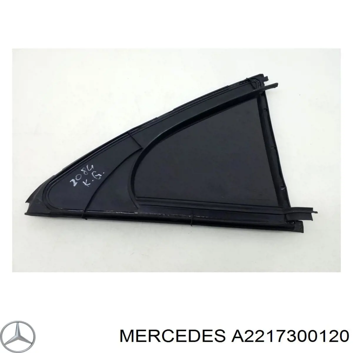 Скло задньої двері лівої Mercedes A2217300120 ціна, від 37.38 USD