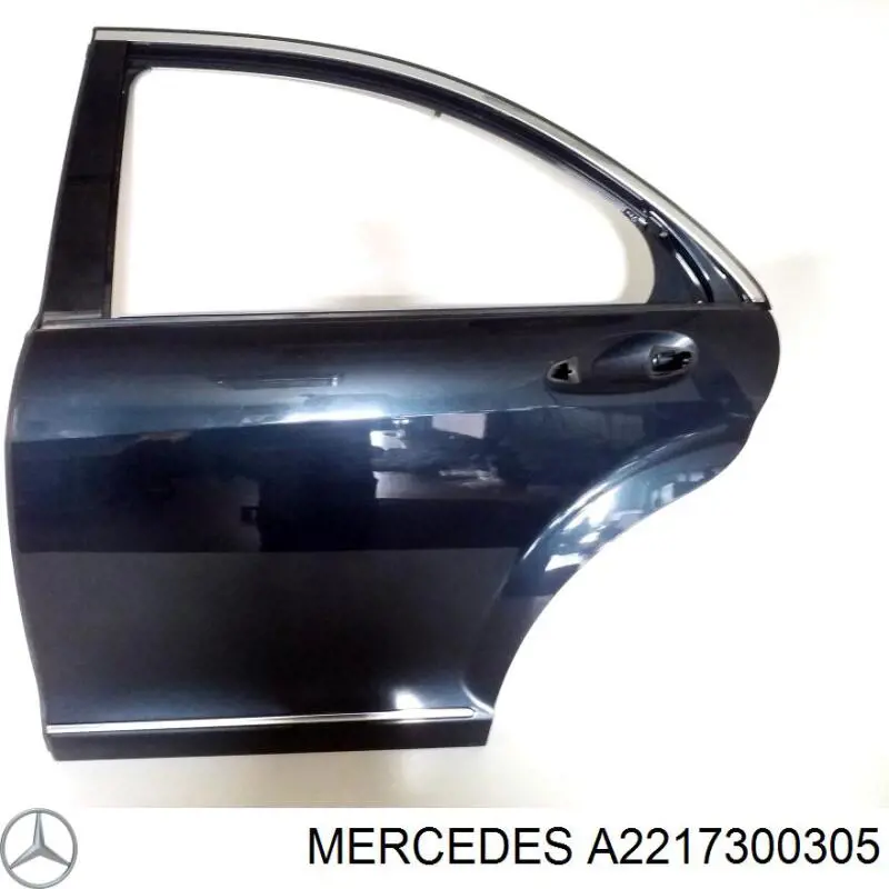 A2217300305 Mercedes Двері пасажирськи задні ліві