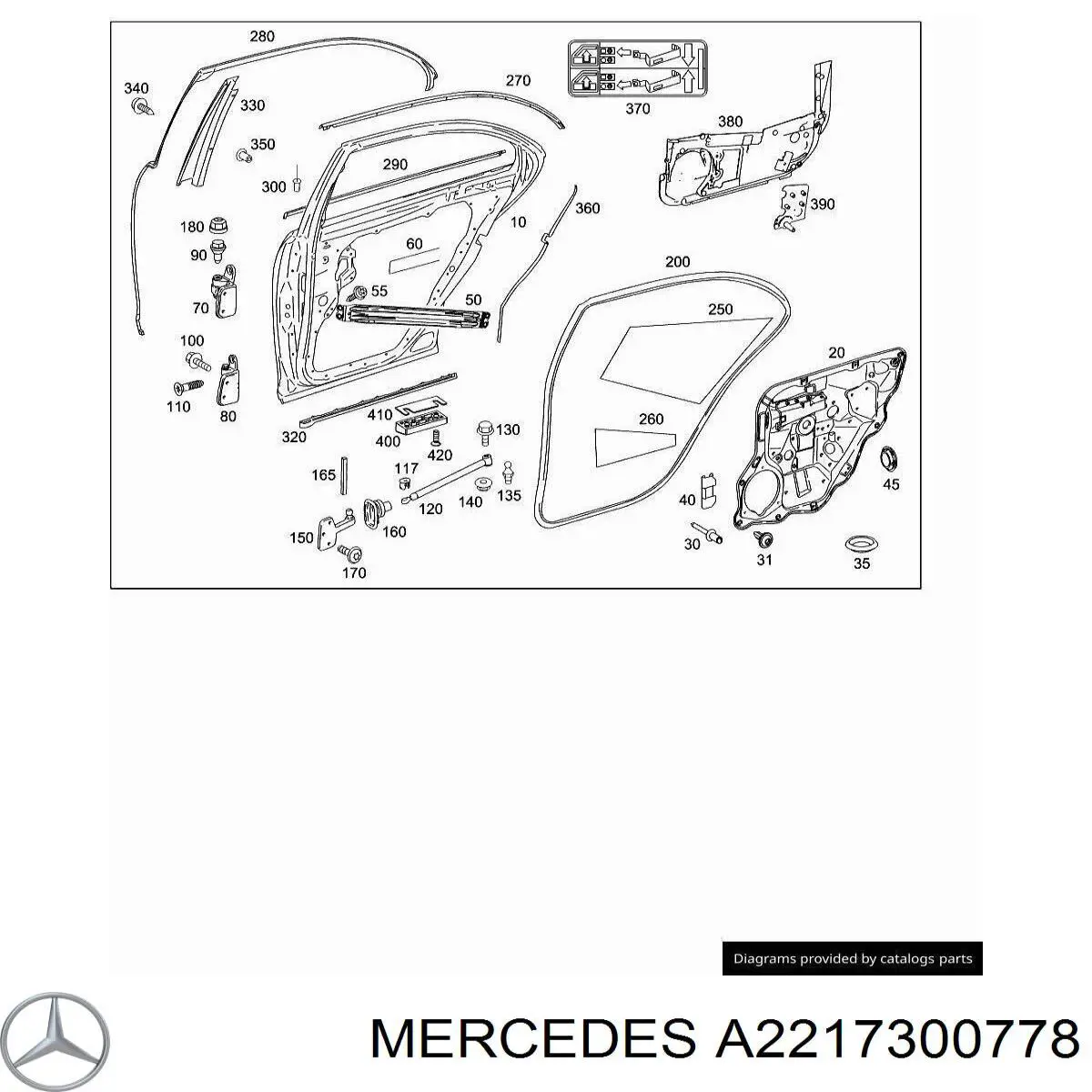 A2217300778 Mercedes 