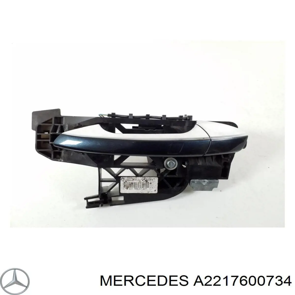 Тримач зовнішньої ручки дверей, задніх лівих Mercedes A2217600734 ціна, від 12.65 USD