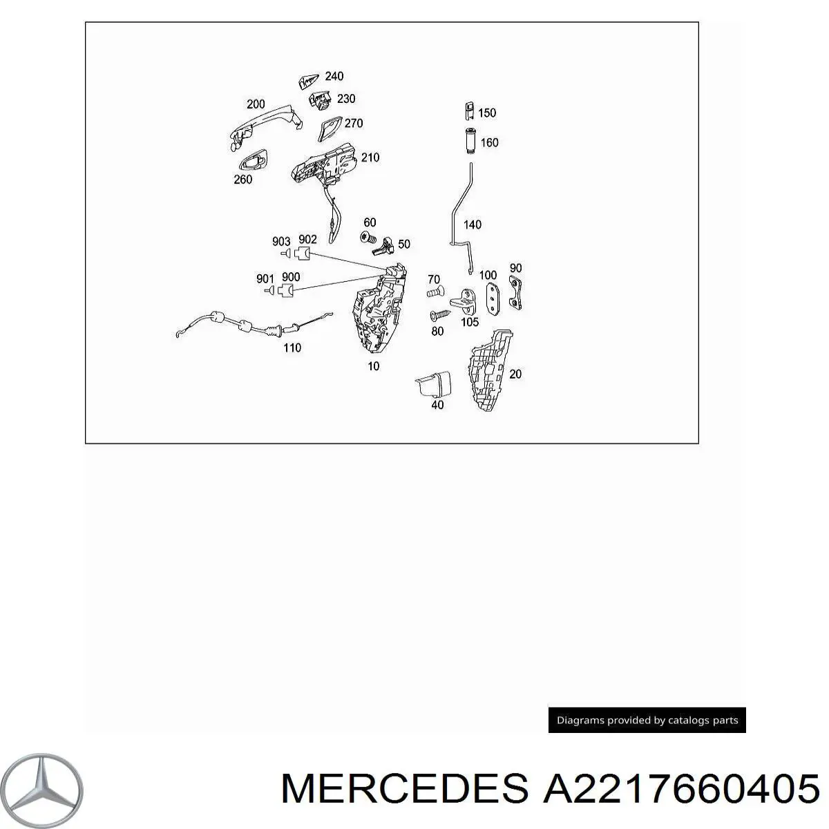 A2217660405 Mercedes 