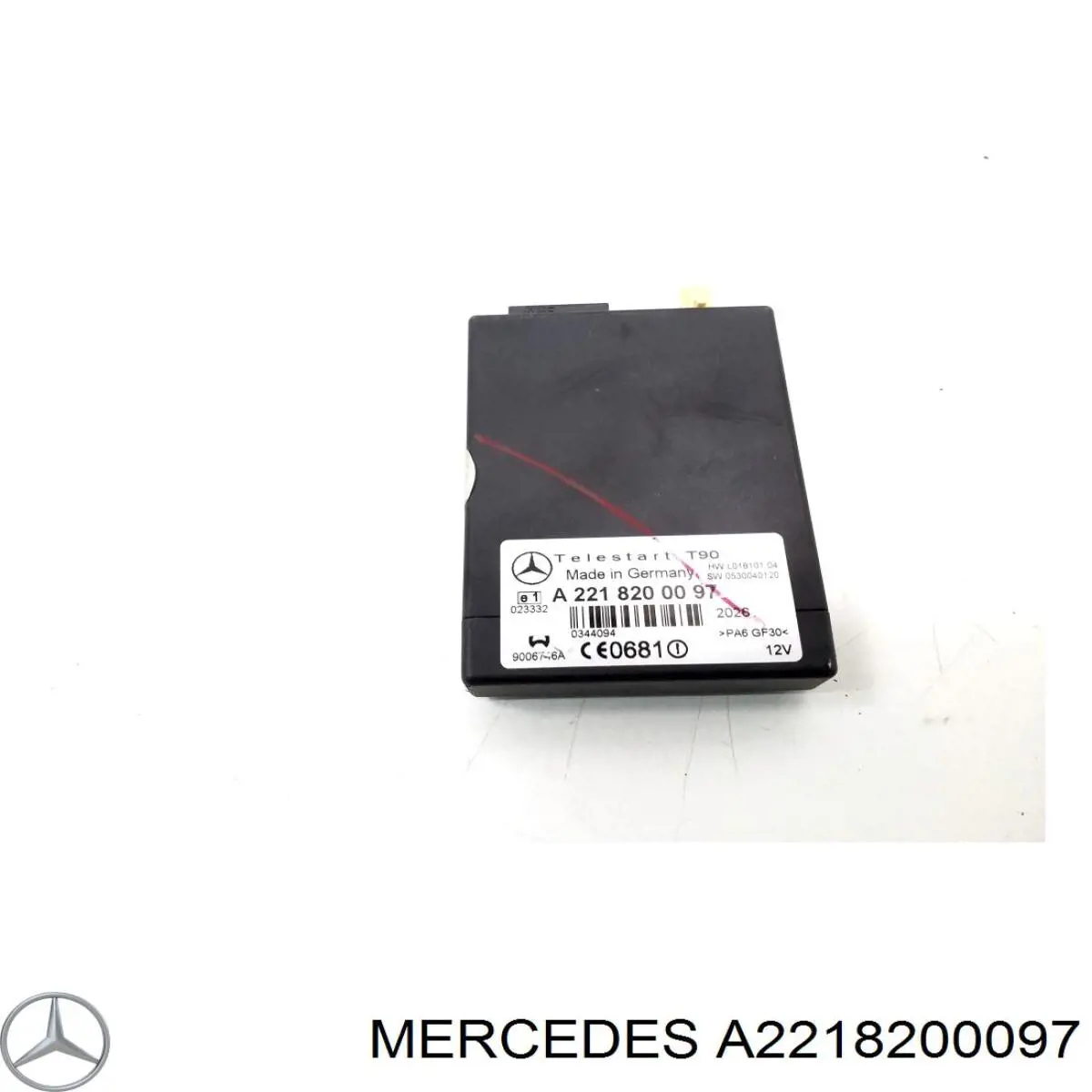 A2218200097 Mercedes Модуль керування (ЕБУ) автономного обігрівача