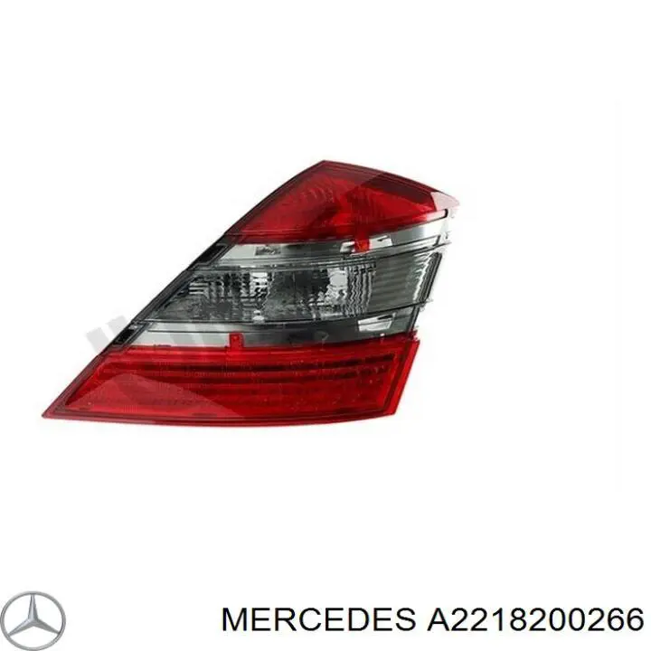 A2218200266 Mercedes Ліхтар задній правий