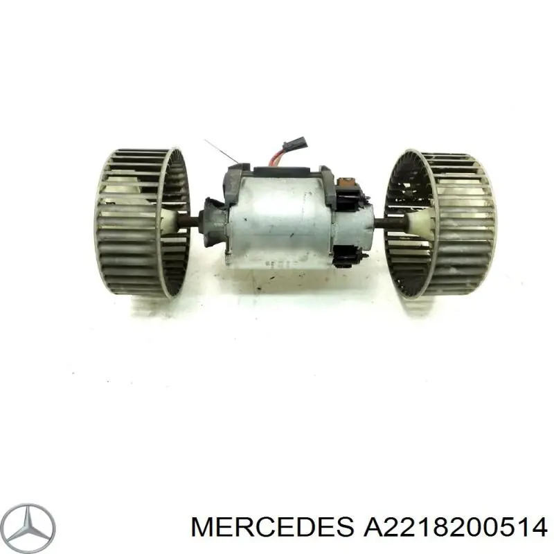 A2218200514 Mercedes двигун вентилятора пічки (обігрівача салону)