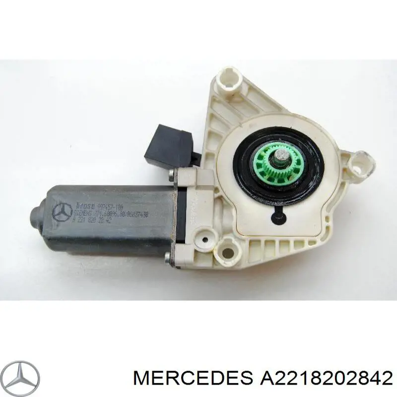Купити A2218202842 Mercedes Двигун склопідіймача двері передньої, правої