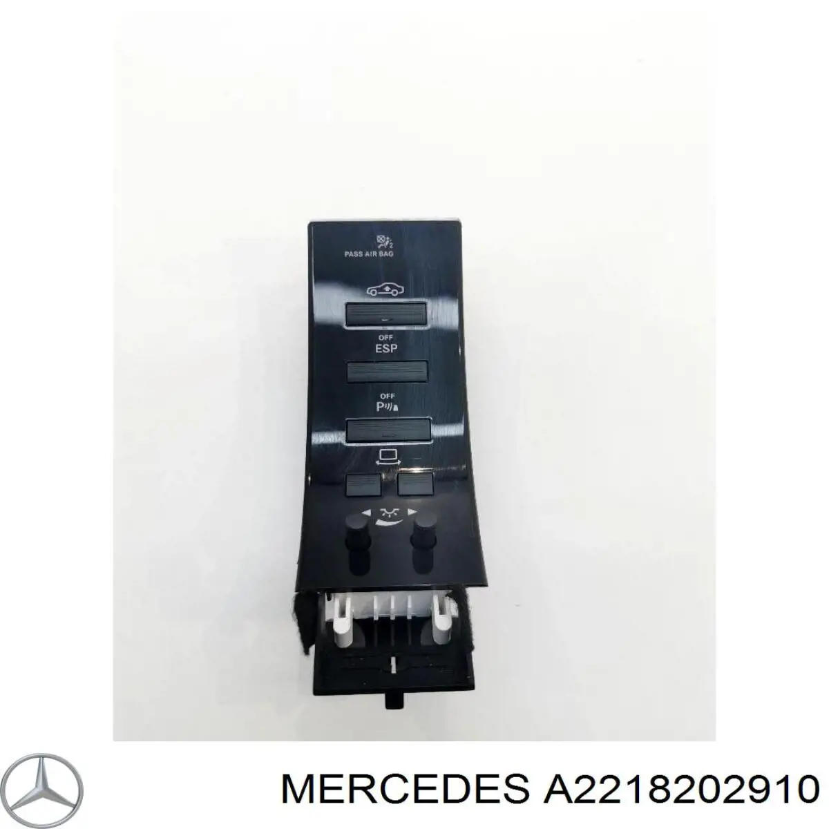 A2218202910 Mercedes Блок кнопок центральної консолі